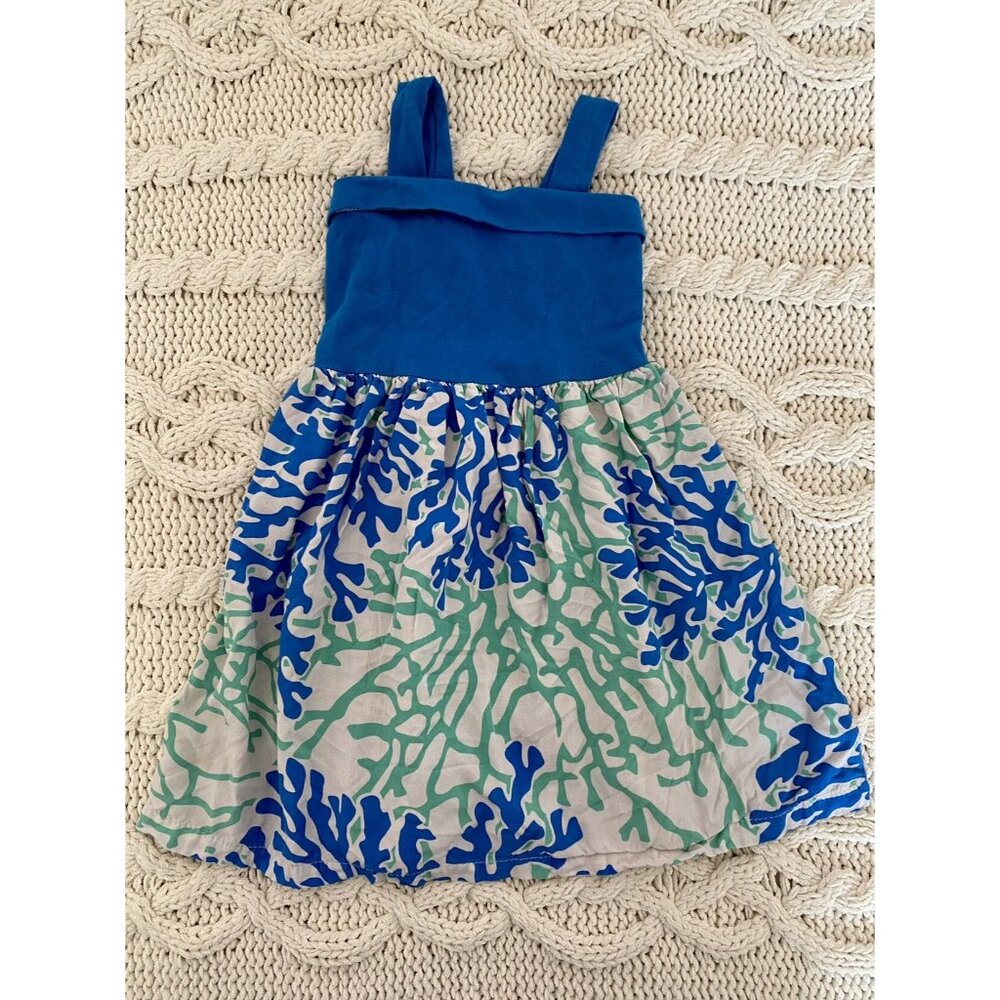 Play condition Blue And Turquoise Hawaiian Dress